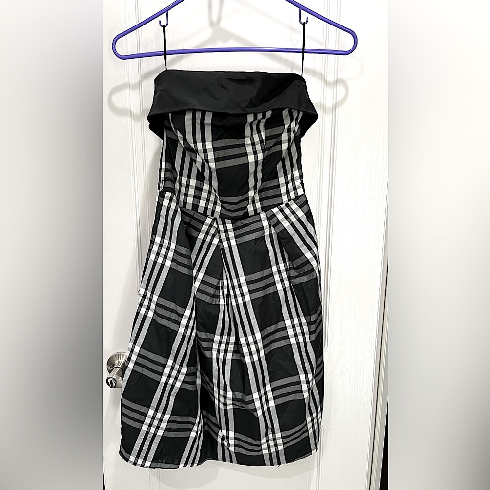 Zara strapless mini dress